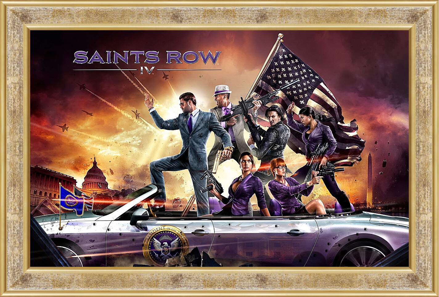 Картина в раме - Saints Row IV
