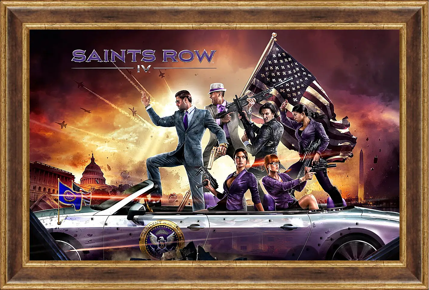 Картина в раме - Saints Row IV
