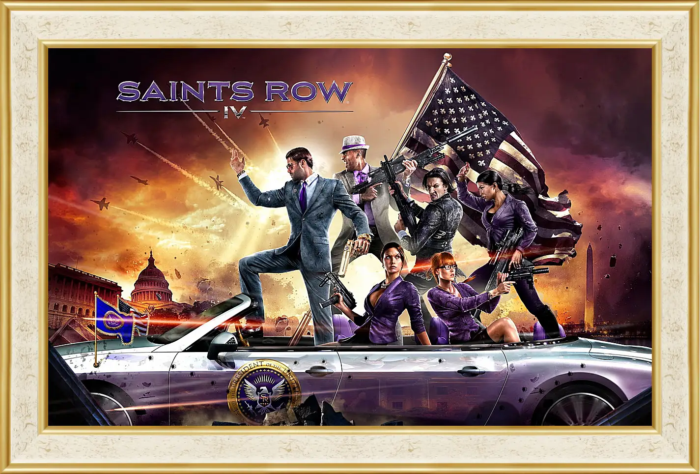 Картина в раме - Saints Row IV
