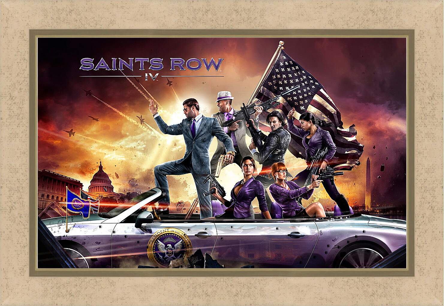 Картина в раме - Saints Row IV
