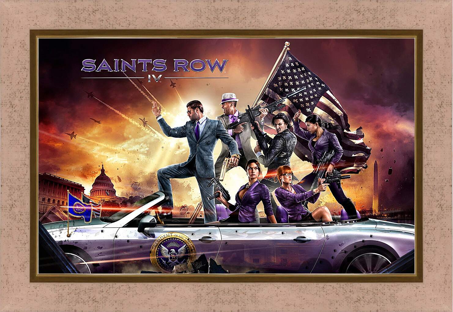 Картина в раме - Saints Row IV
