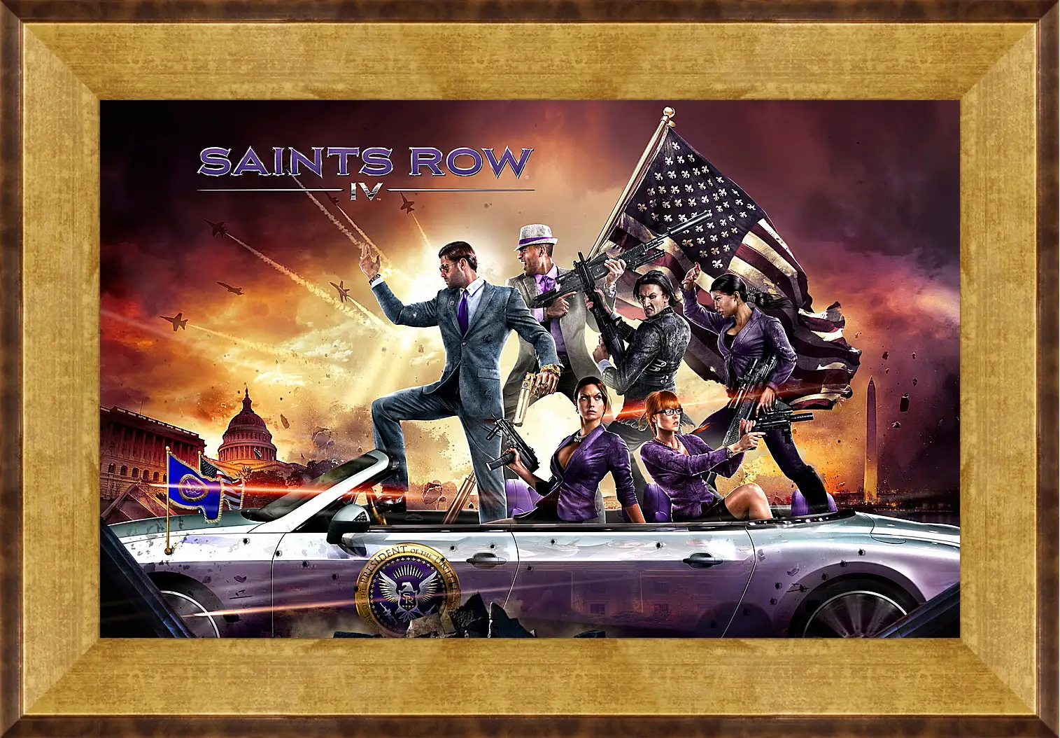 Картина в раме - Saints Row IV
