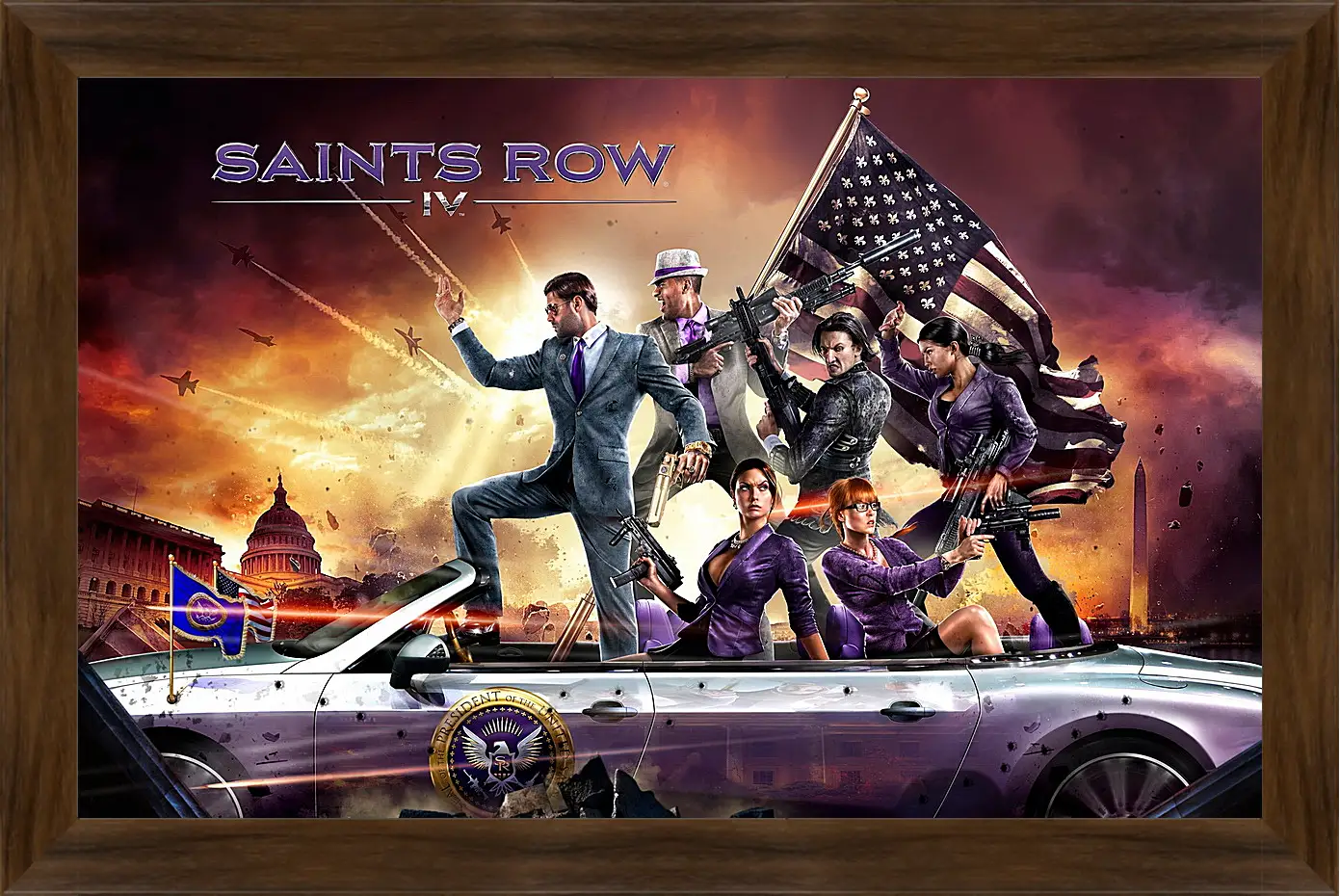 Картина в раме - Saints Row IV
