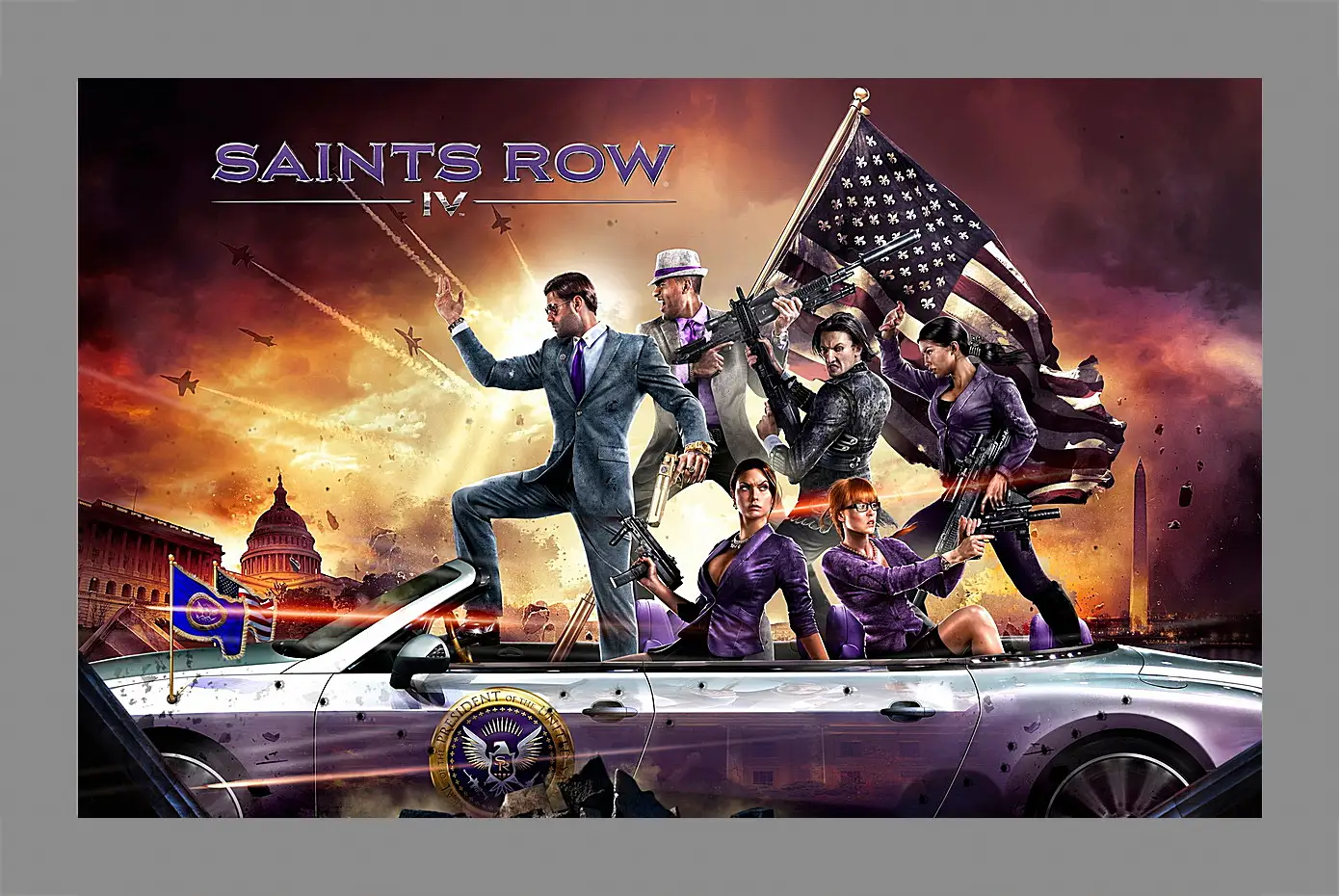 Картина в раме - Saints Row IV
