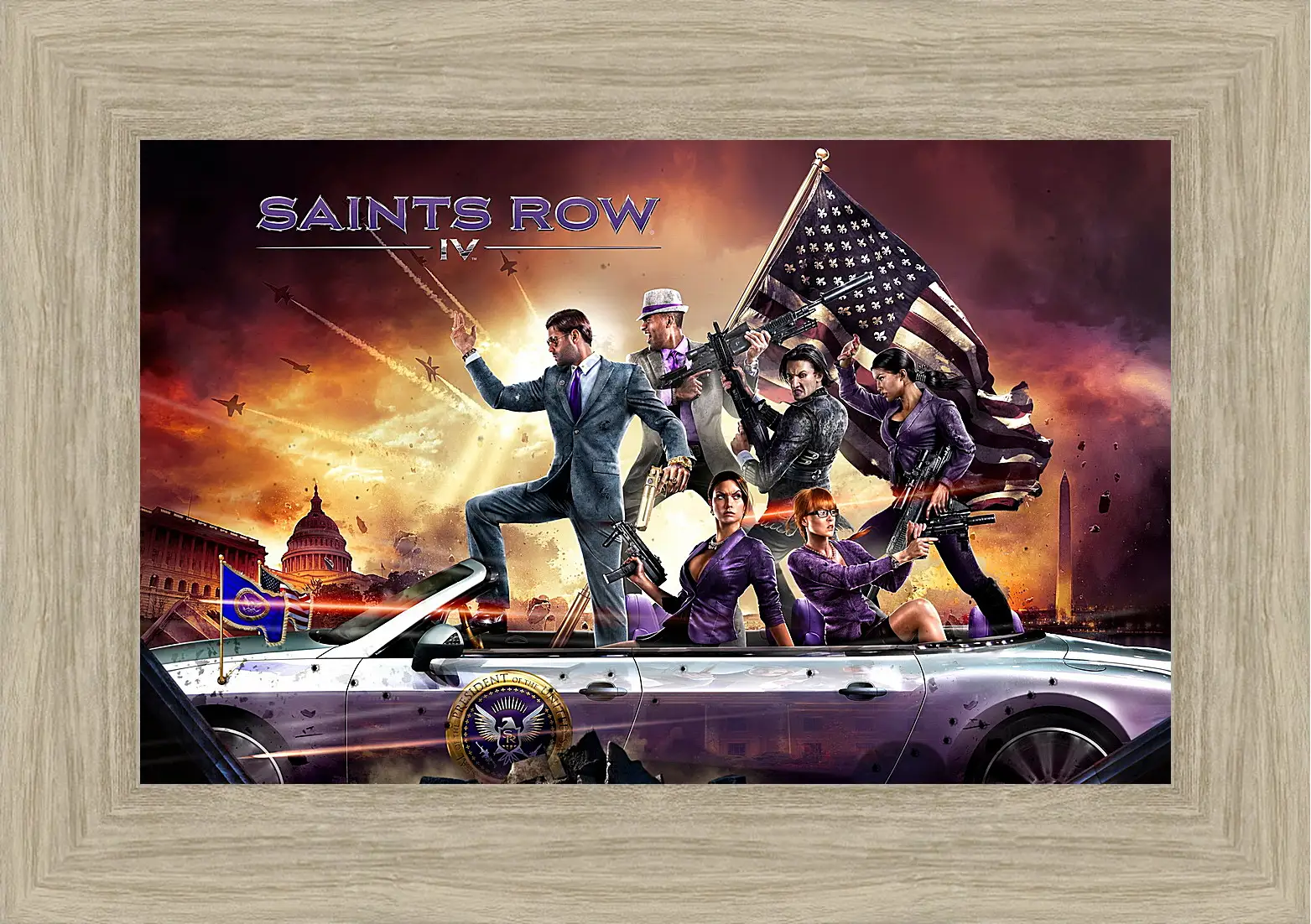 Картина в раме - Saints Row IV
