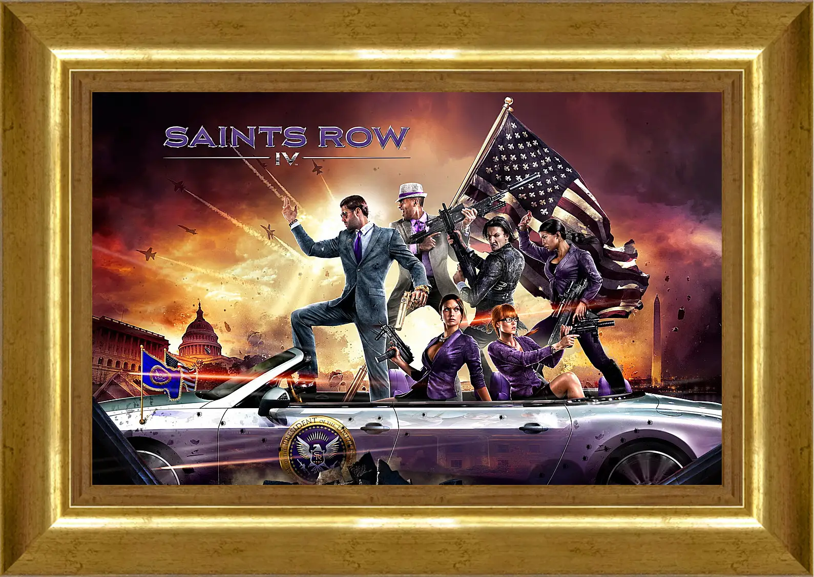 Картина в раме - Saints Row IV
