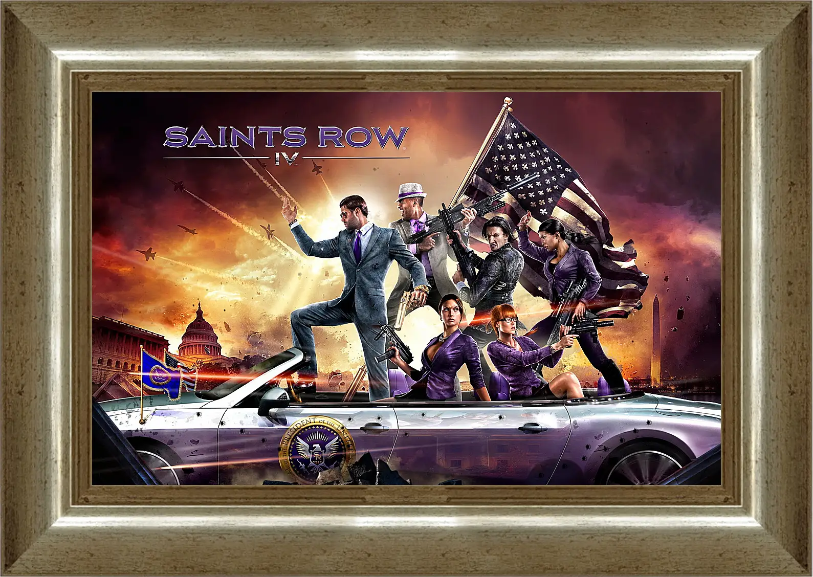 Картина в раме - Saints Row IV
