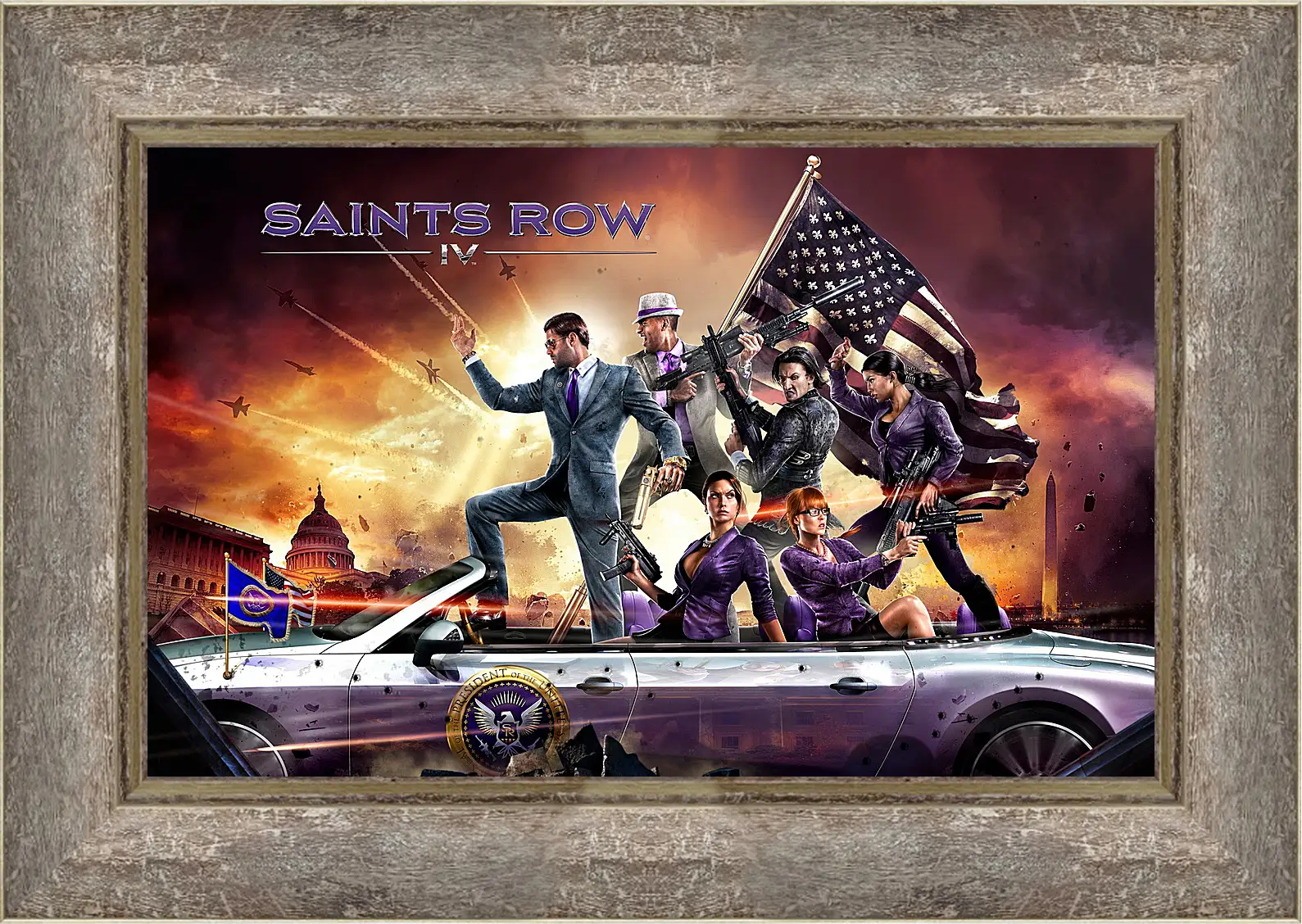 Картина в раме - Saints Row IV
