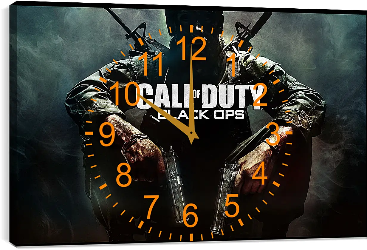 Часы картина - Call Of Duty: Black Ops