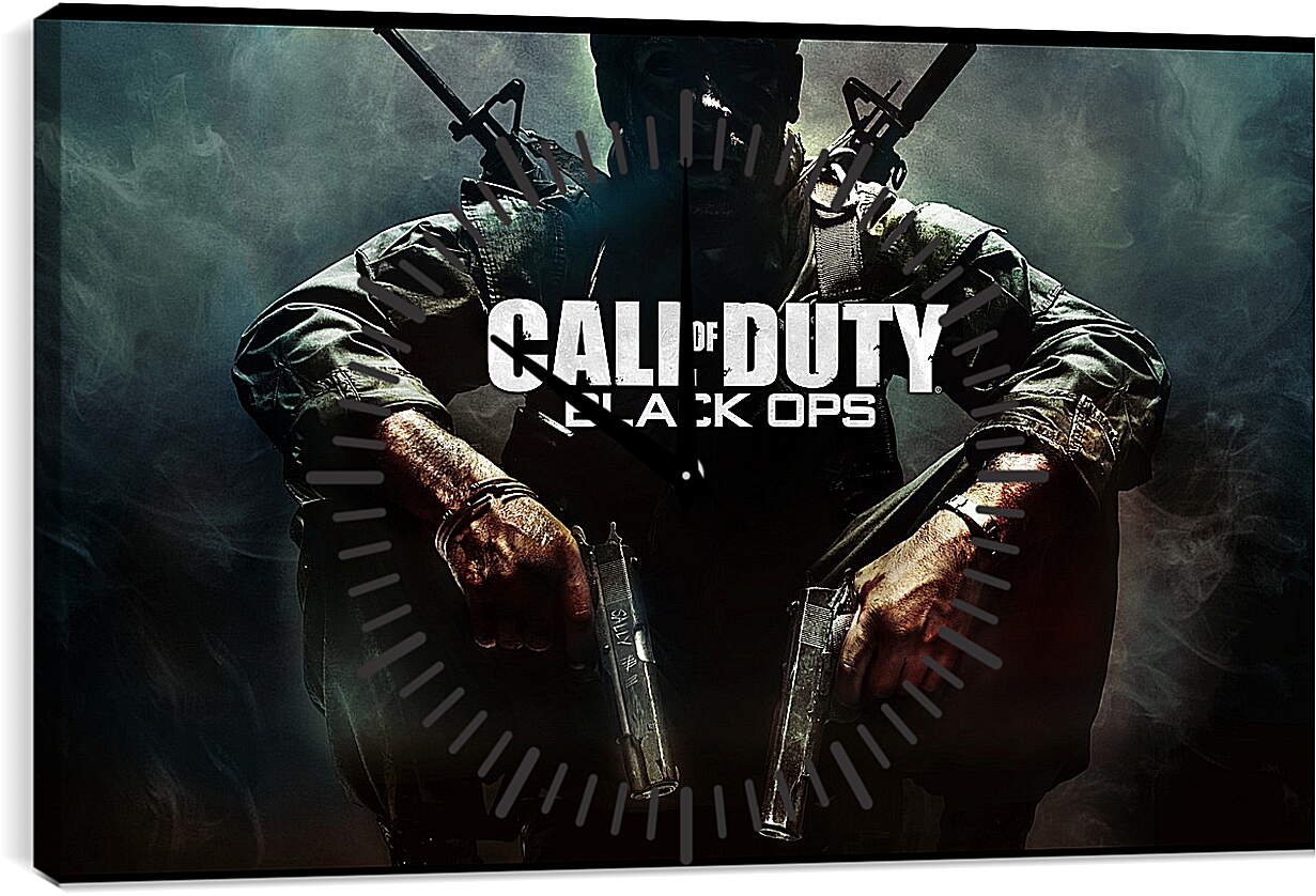 Часы картина - Call Of Duty: Black Ops