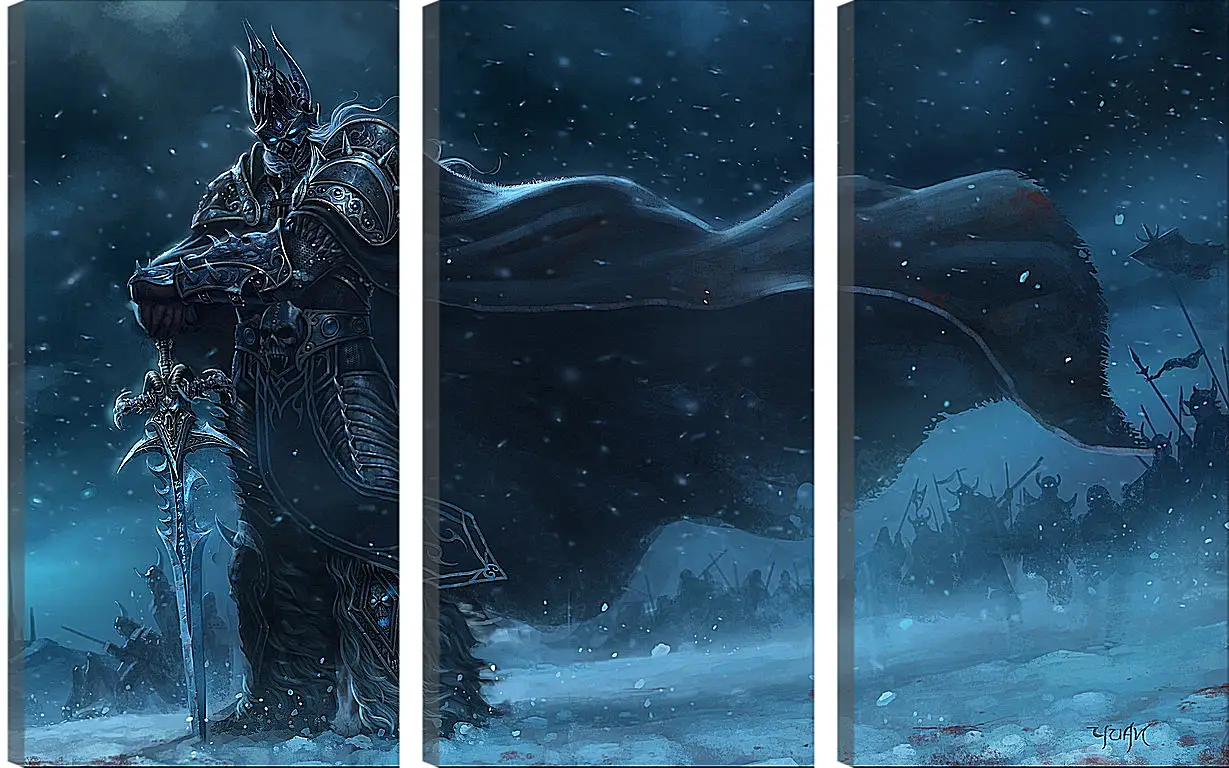 Модульная картина - World Of Warcraft: Wrath Of The Lich King