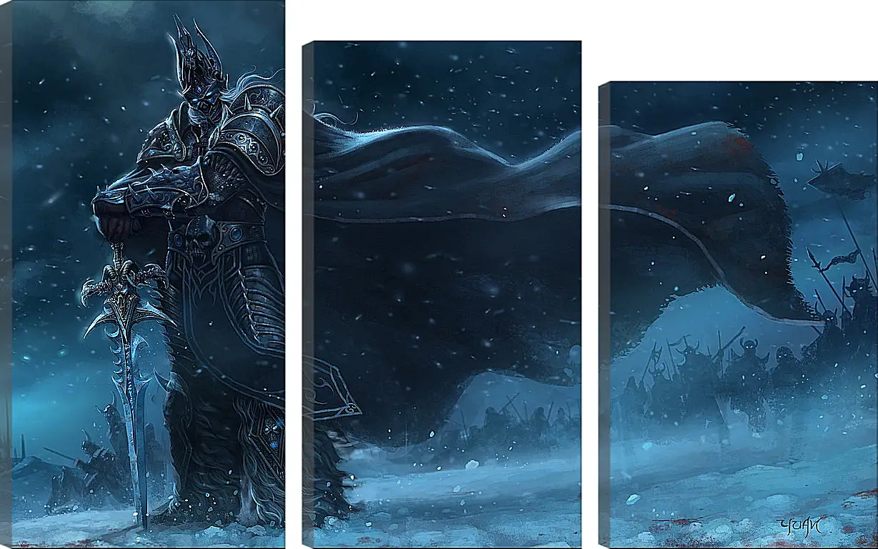 Модульная картина - World Of Warcraft: Wrath Of The Lich King