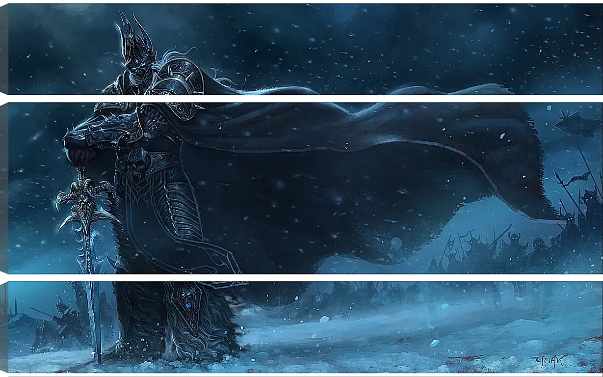 Модульная картина - World Of Warcraft: Wrath Of The Lich King