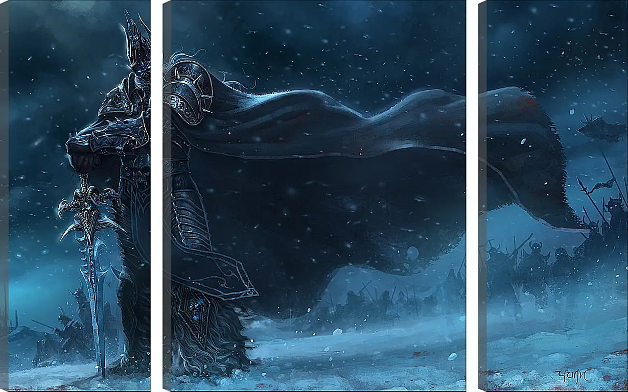 Модульная картина - World Of Warcraft: Wrath Of The Lich King