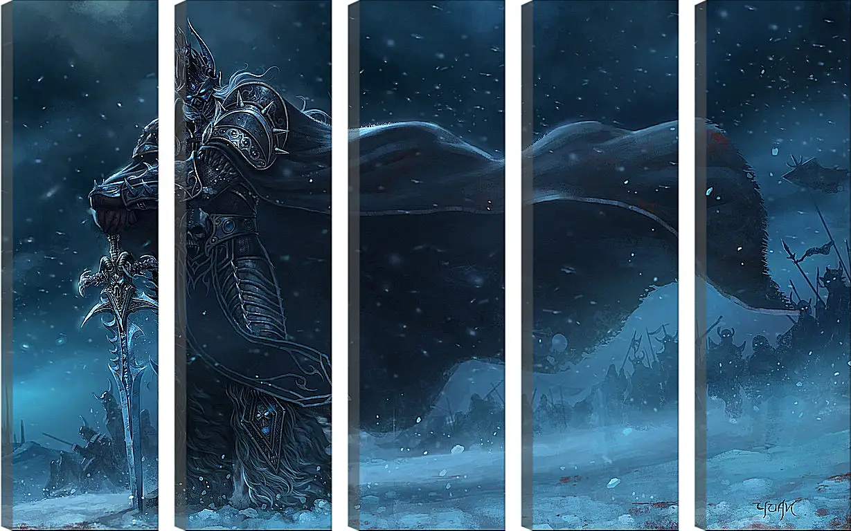 Модульная картина - World Of Warcraft: Wrath Of The Lich King