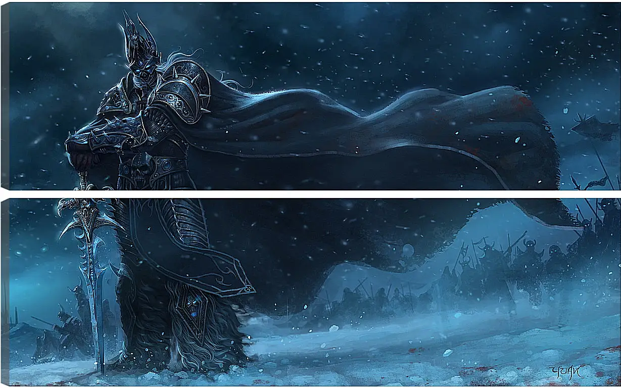 Модульная картина - World Of Warcraft: Wrath Of The Lich King