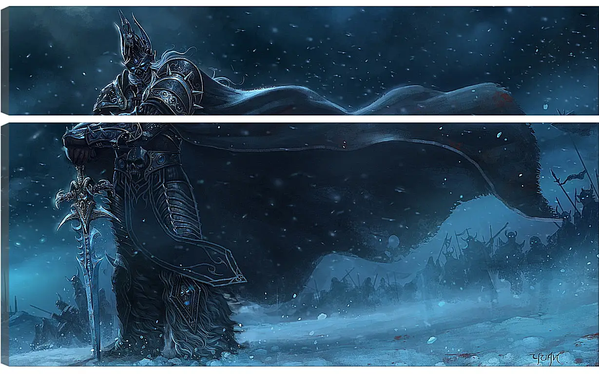 Модульная картина - World Of Warcraft: Wrath Of The Lich King