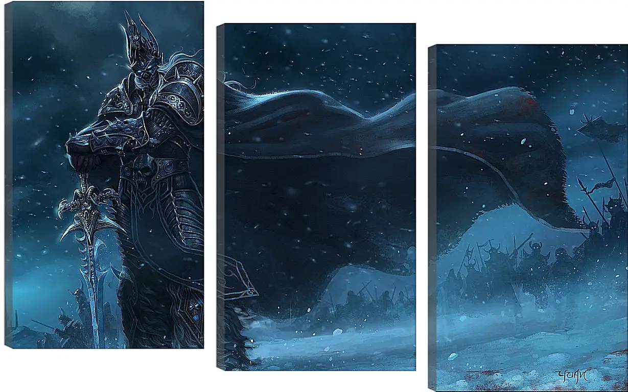 Модульная картина - World Of Warcraft: Wrath Of The Lich King