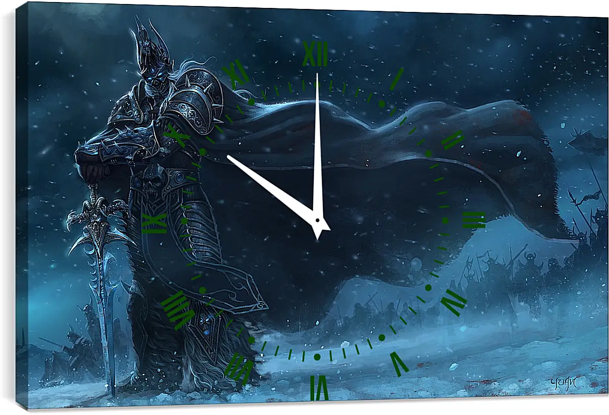 Часы картина - World Of Warcraft: Wrath Of The Lich King