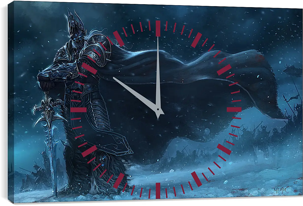 Часы картина - World Of Warcraft: Wrath Of The Lich King