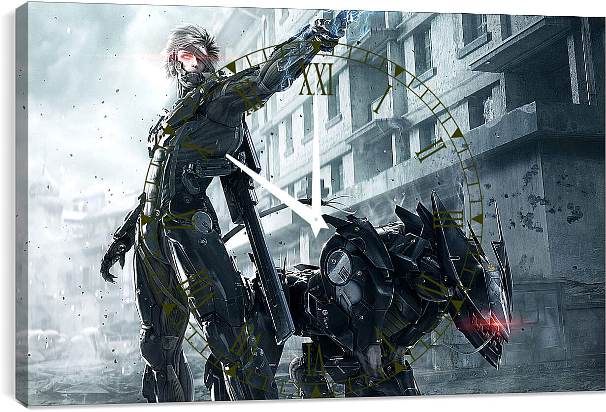 Часы картина - Metal Gear Rising: Revengeance
