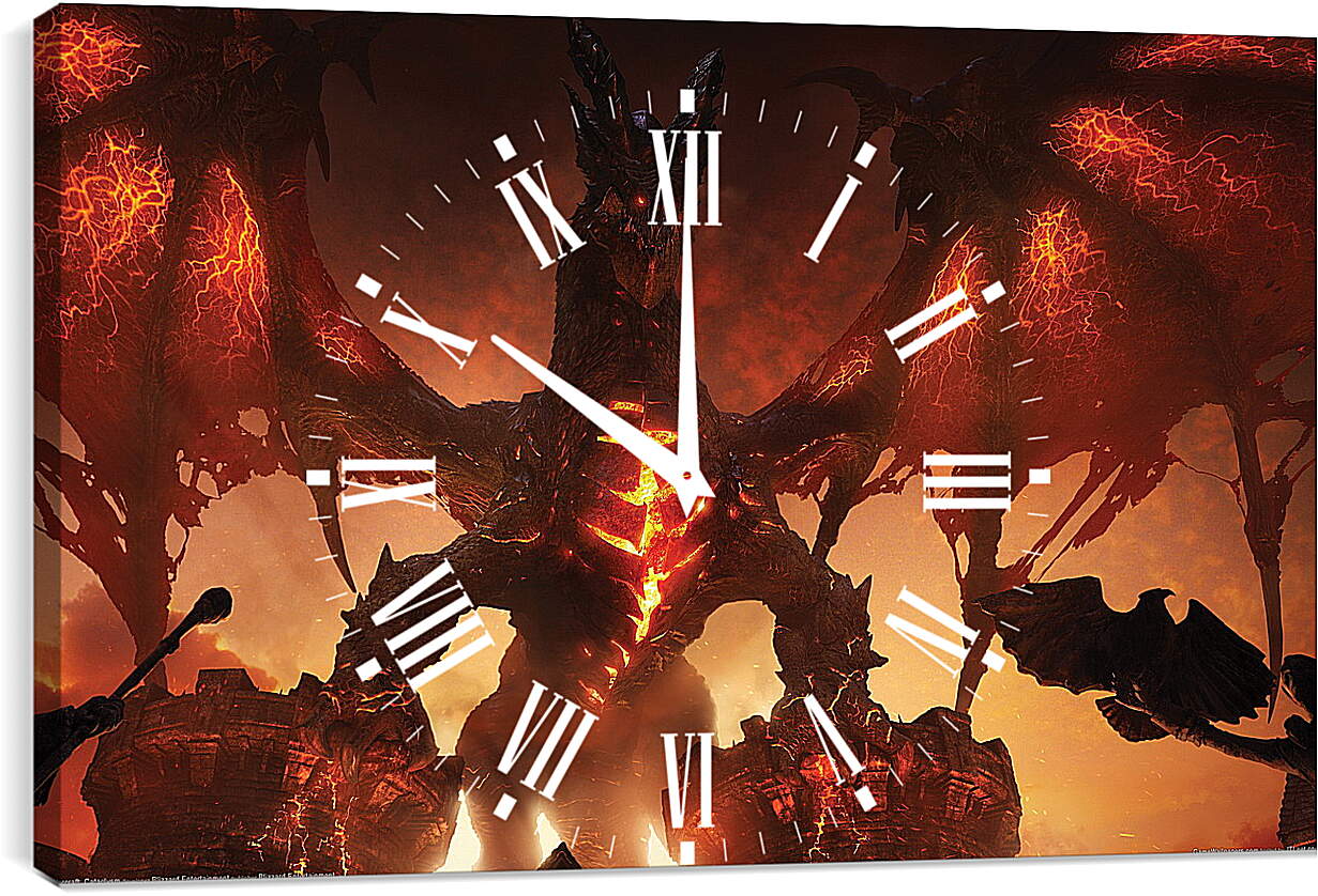 Часы картина - World Of Warcraft: Cataclysm