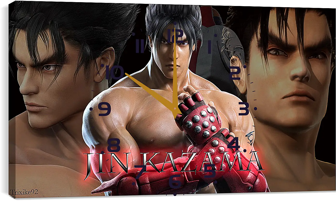 Часы картина - Tekken

