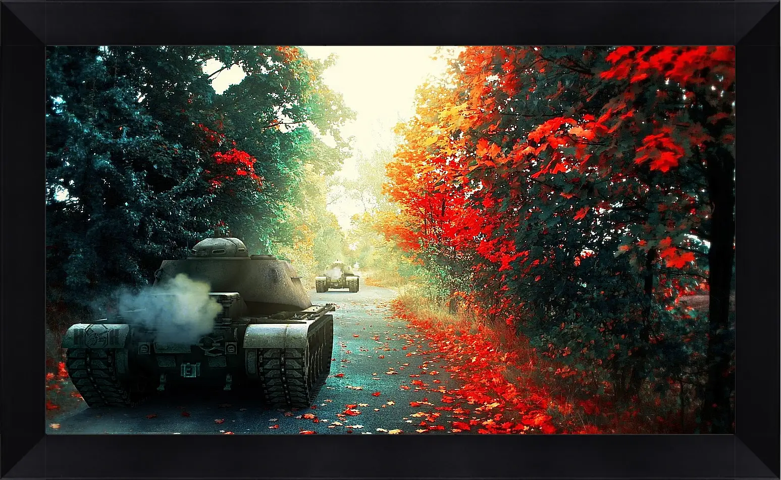 Картина в раме - World Of Tanks