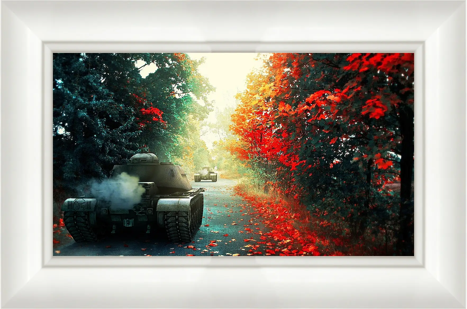 Картина в раме - World Of Tanks