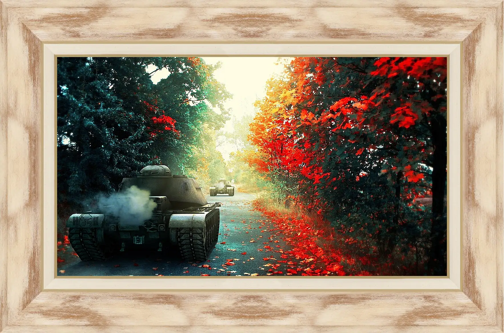 Картина в раме - World Of Tanks
