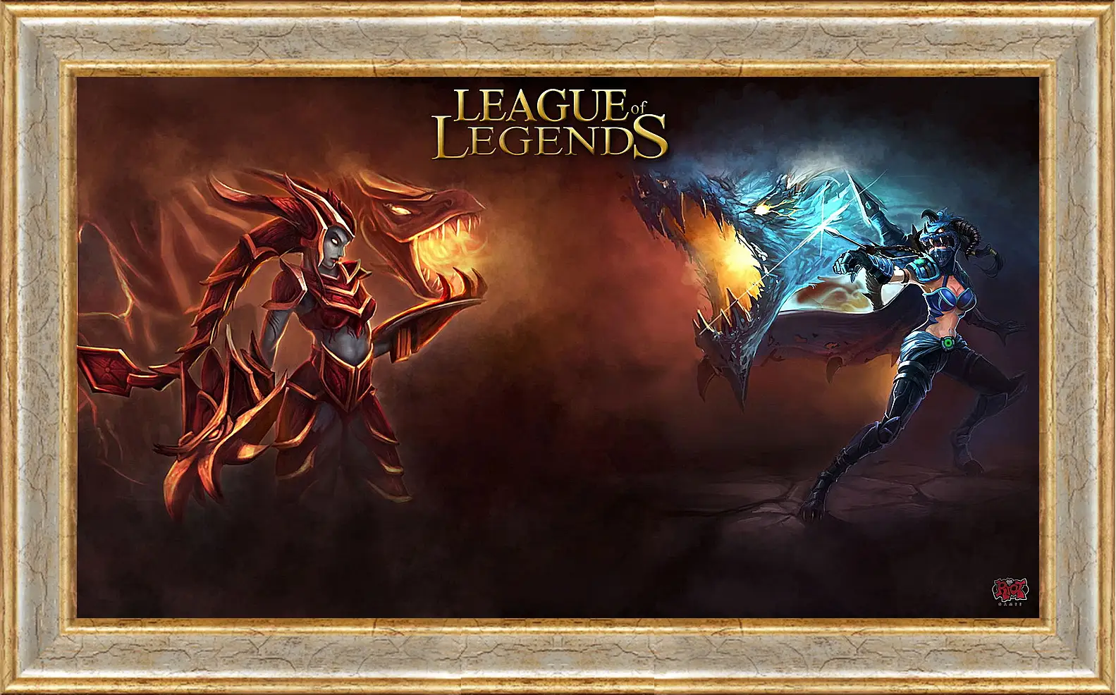 Картина в раме - League Of Legends
