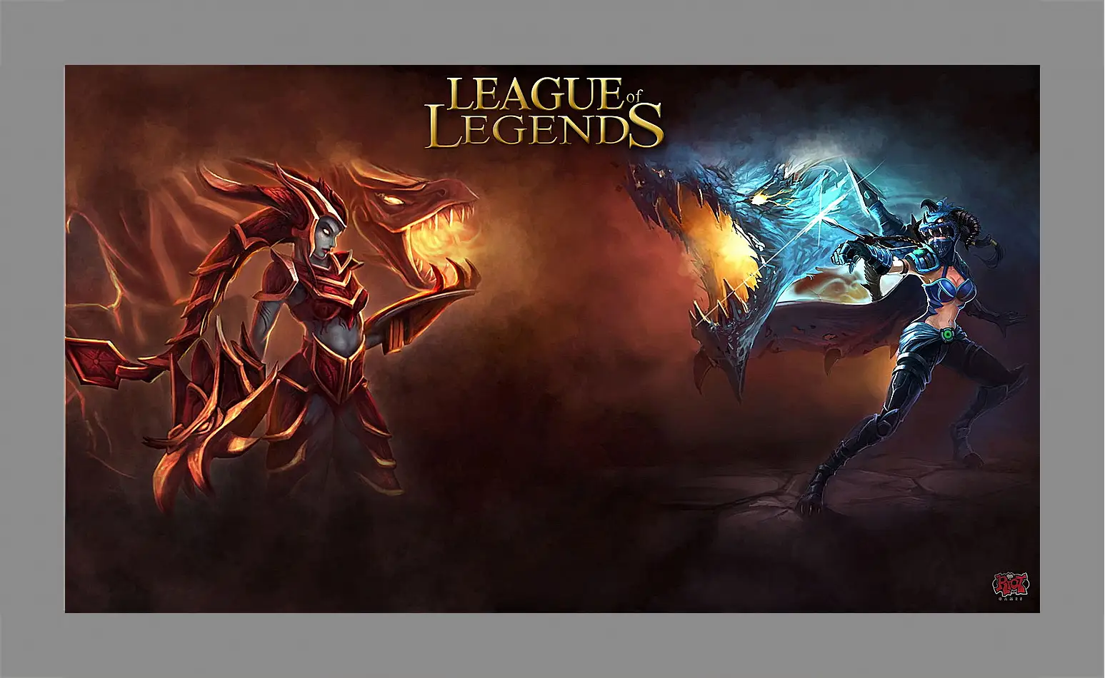 Картина в раме - League Of Legends
