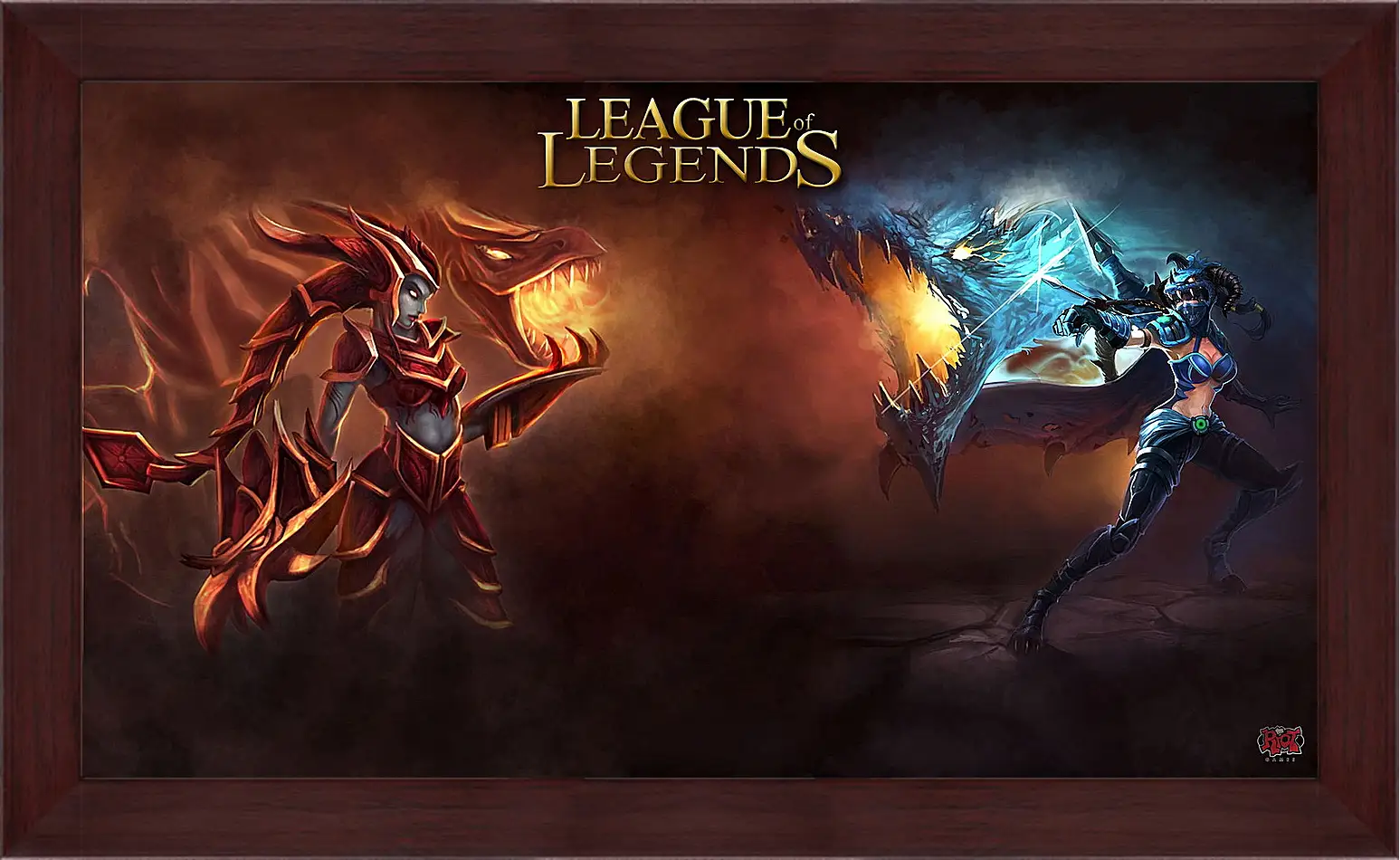 Картина в раме - League Of Legends
