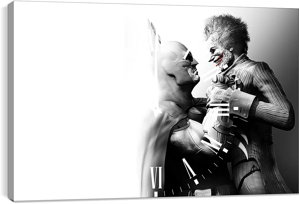 Часы картина - Batman: Arkham City