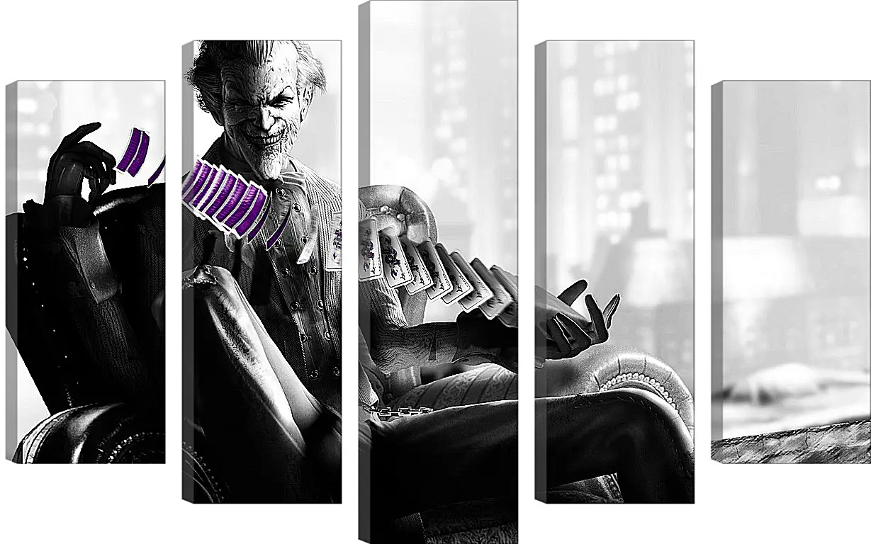 Модульная картина - Batman: Arkham City