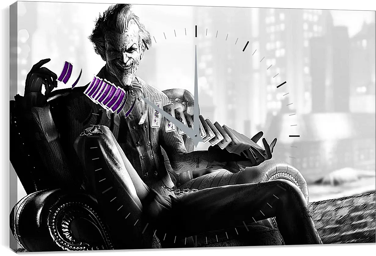 Часы картина - Batman: Arkham City