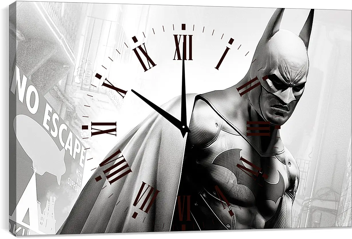 Часы картина - Batman: Arkham City