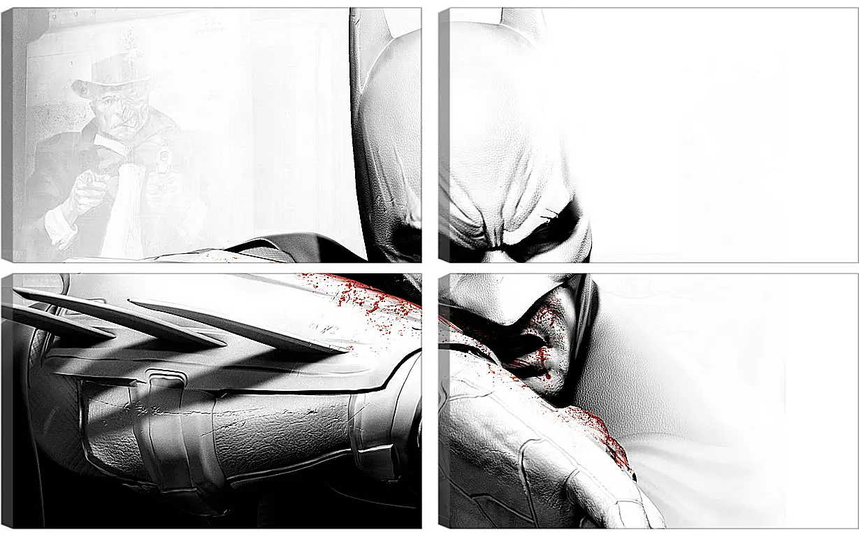 Модульная картина - Batman: Arkham City