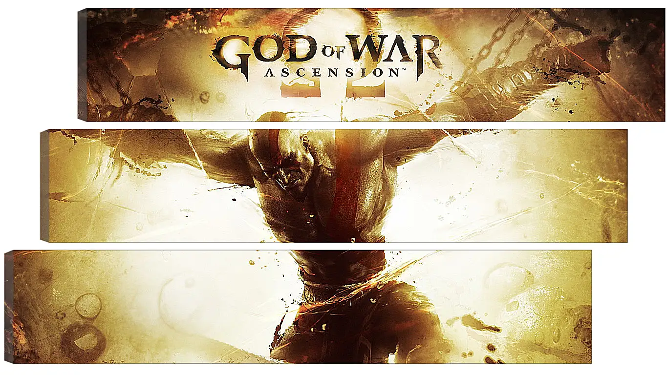 Модульная картина - God Of War: Ascension
