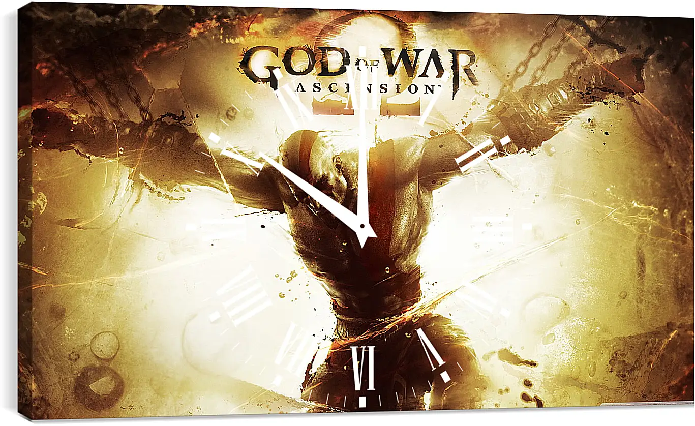 Часы картина - God Of War: Ascension
