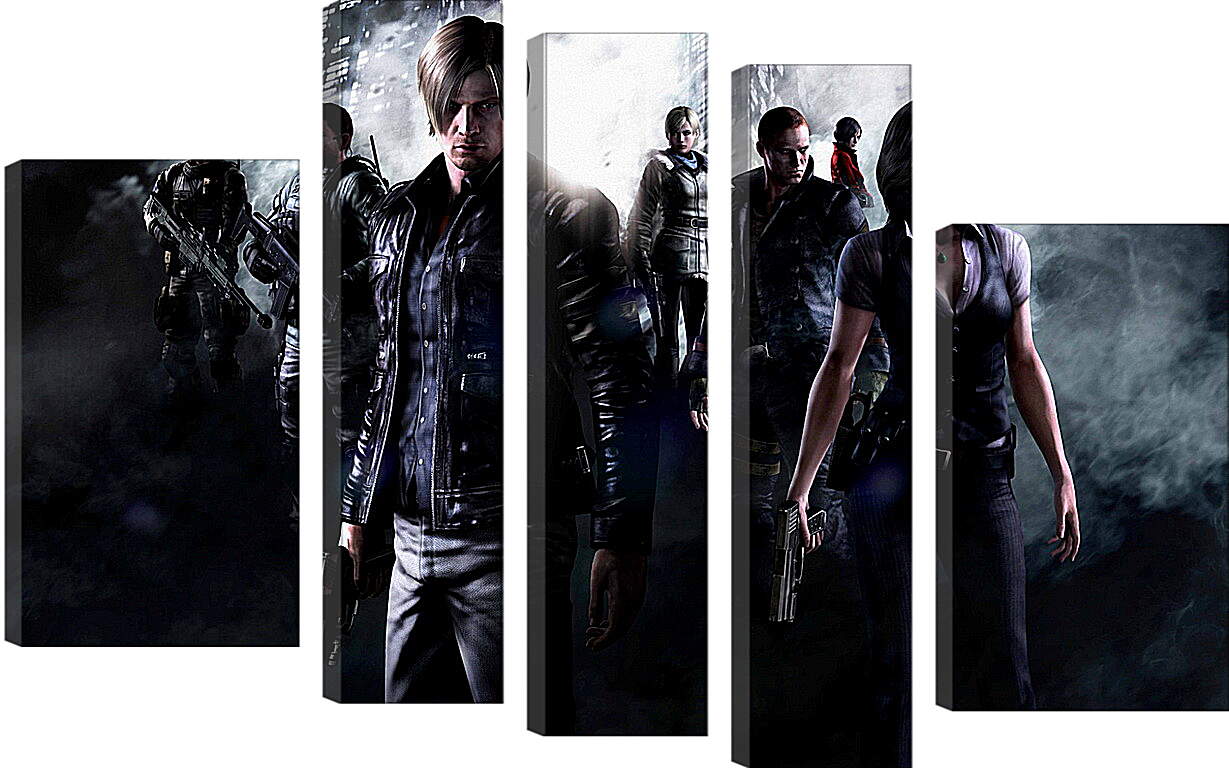 Модульная картина - Resident Evil 6

