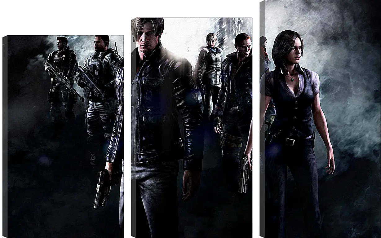 Модульная картина - Resident Evil 6
