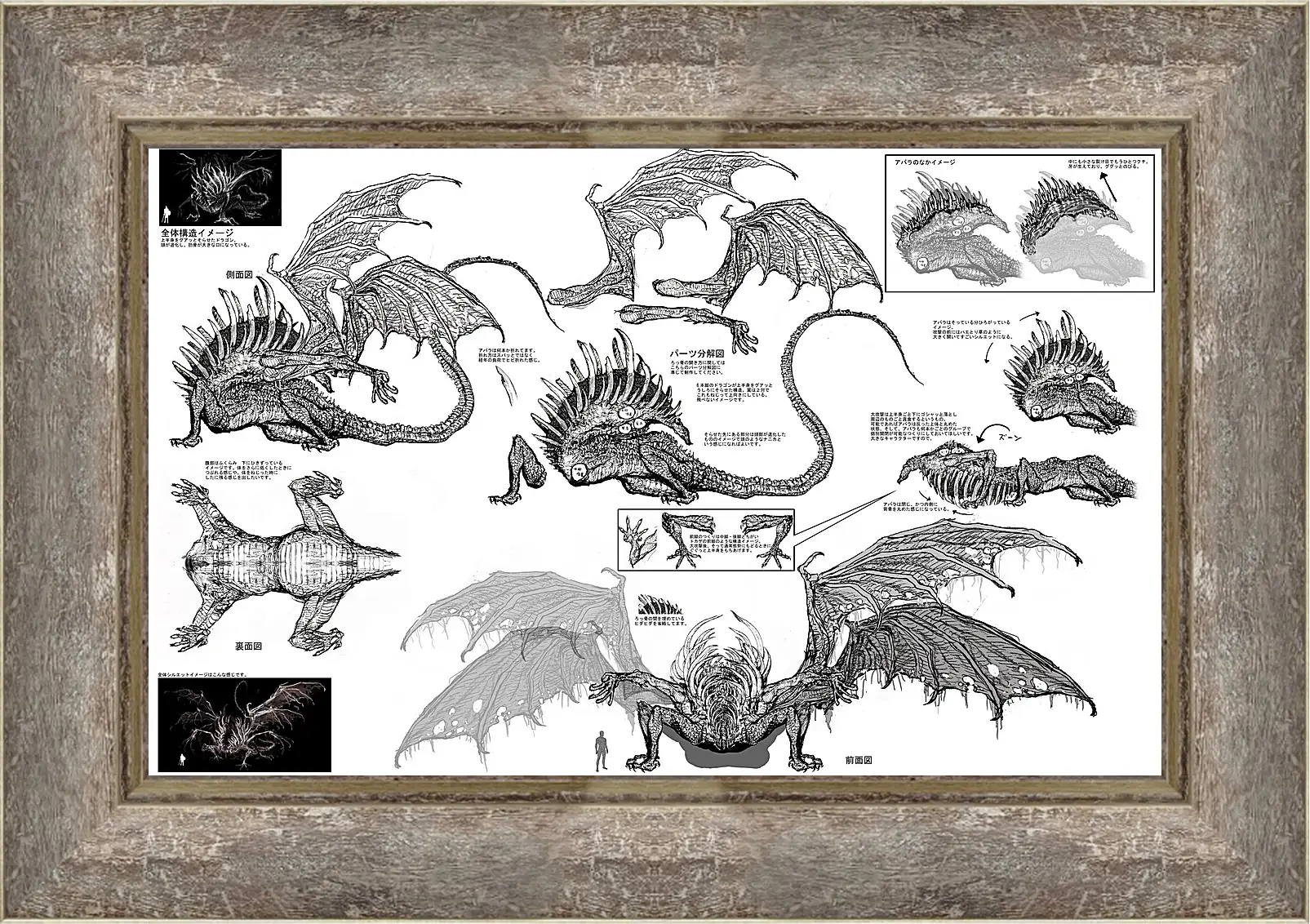Картина в раме - Dark Souls
