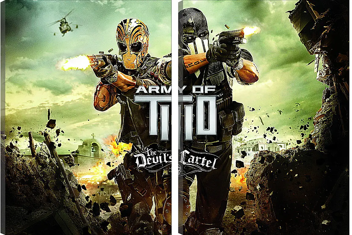 Модульная картина - Army Of Two
