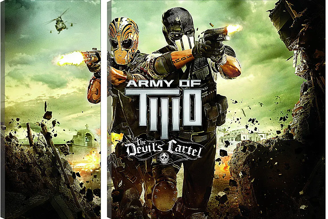 Модульная картина - Army Of Two
