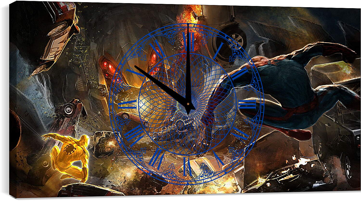 Часы картина - The Amazing Spider-man
