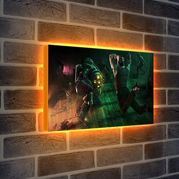 Лайтбокс световая панель - Bioshock 2
