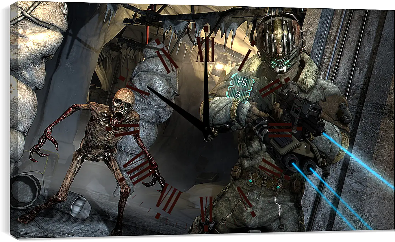 Часы картина - Dead Space 3
