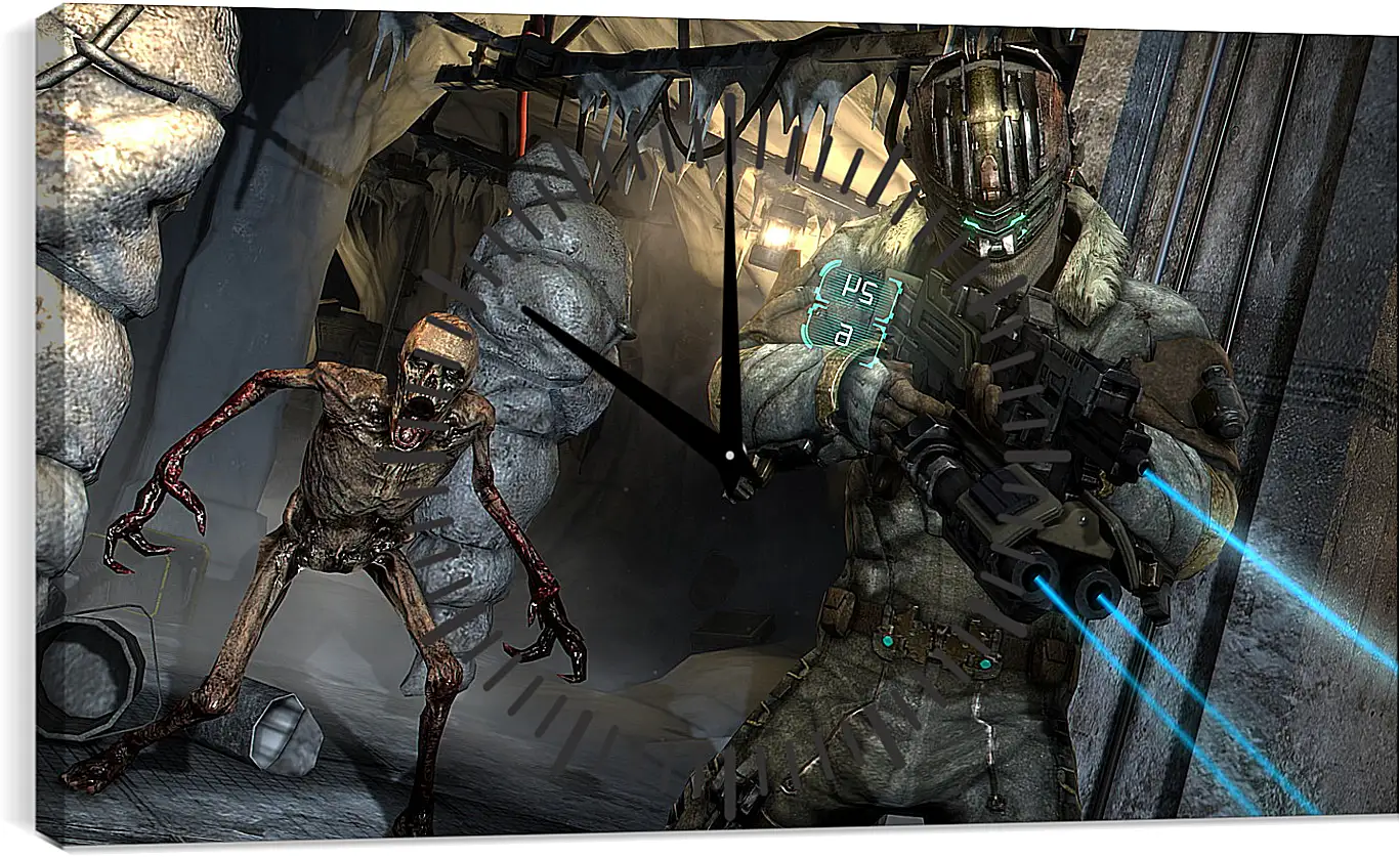 Часы картина - Dead Space 3
