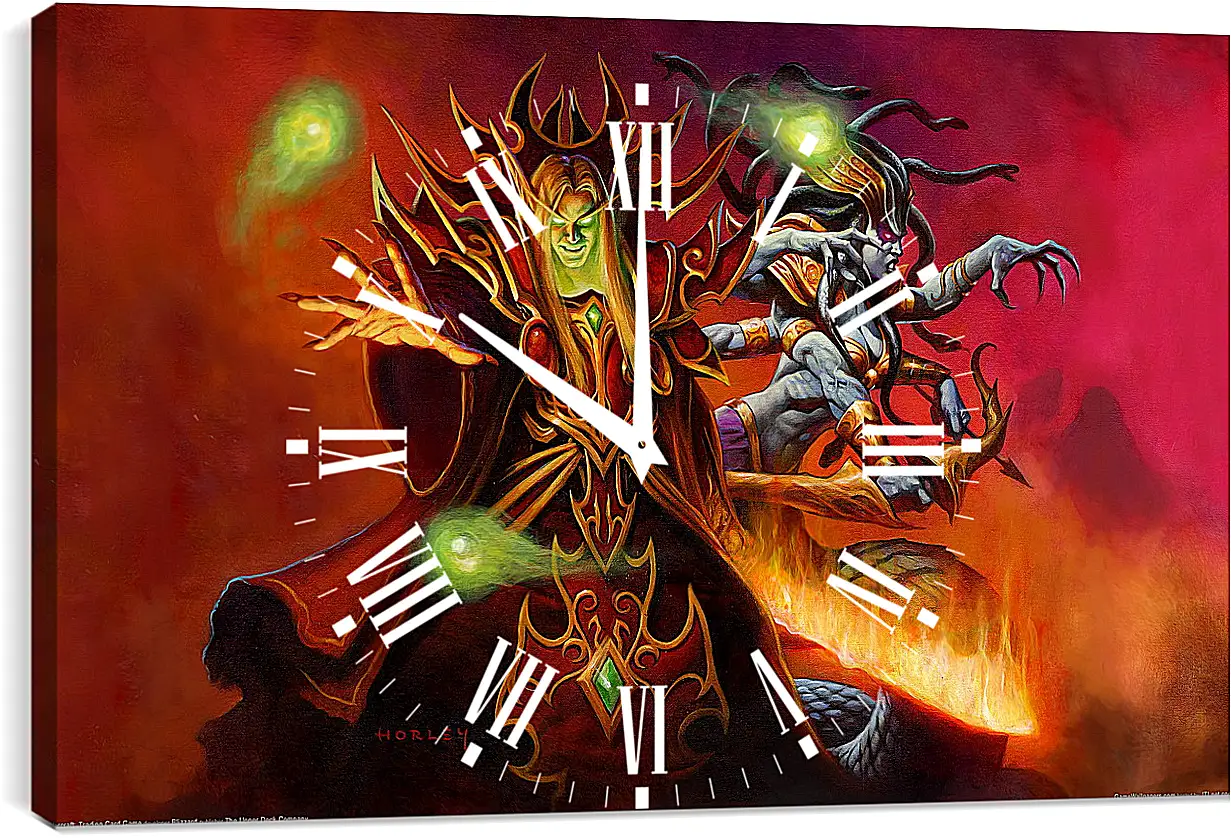 Часы картина - World Of Warcraft